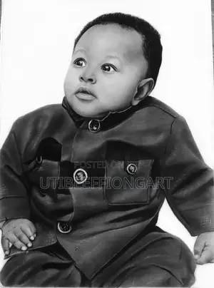 Photo - Pencil Art Portrait Production.