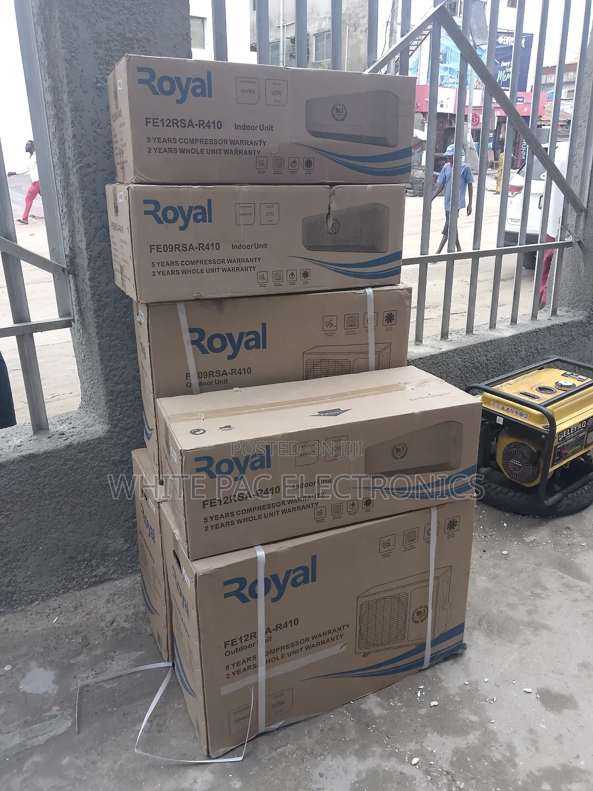 Royal Inverter 1.5hp Air Conditional Spilt Unit Pure Copper