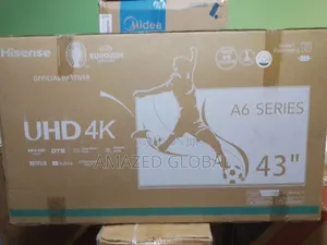 Brand New A6 Series + Netflix, Youtube (Hisense 43" SMRT Tv)