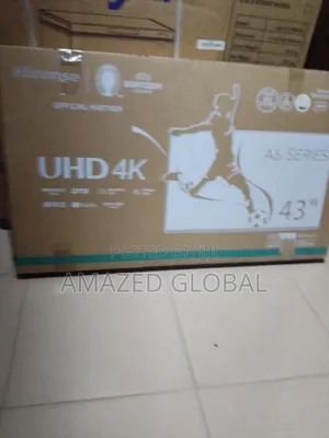 Affordable 43" Hisense Smart Tv With Wifi Free Wall Hanger