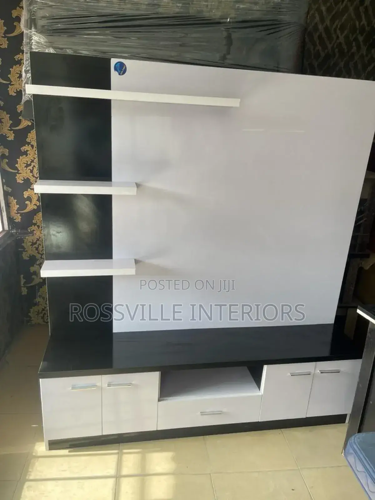 TV Console / TV Stand/ Shelf / Entertainment Centre 6ft by 6ft