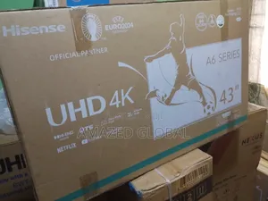 Quality 43inches Uhd4k Hisense Smart Television (43a6k)