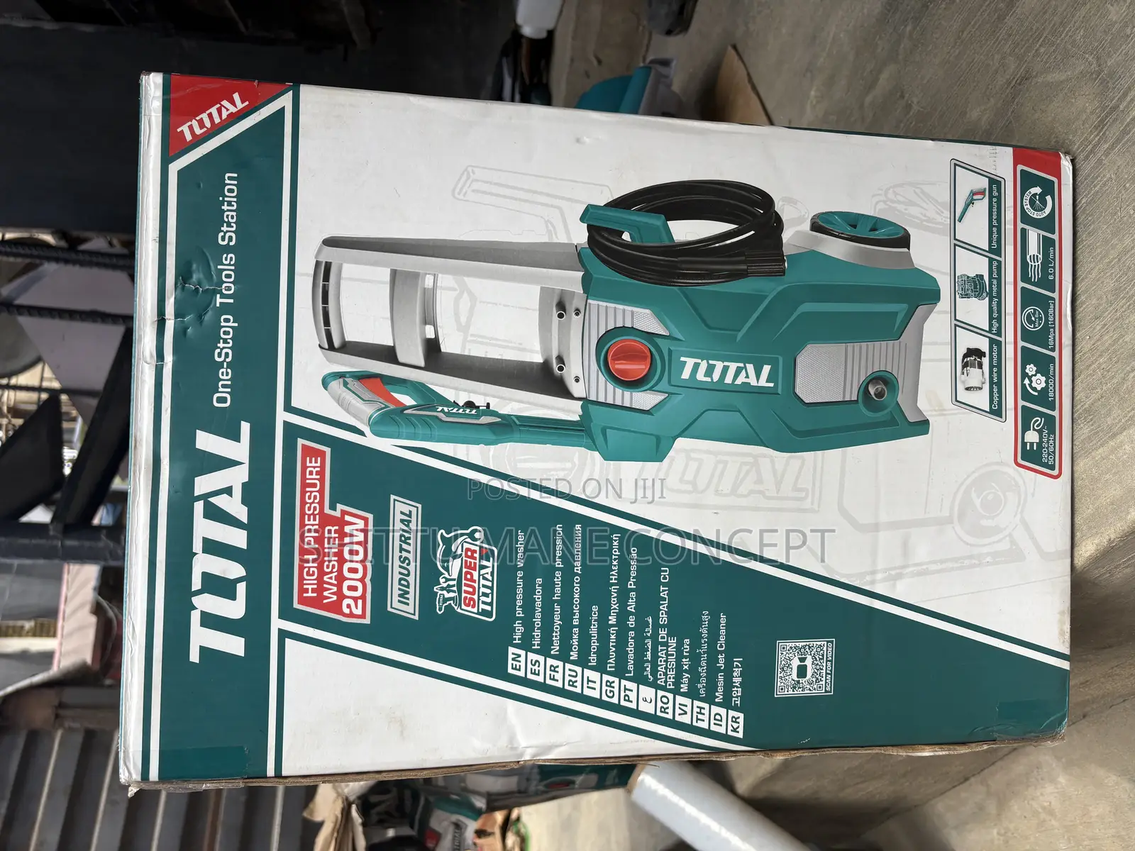 Pressure Washer Machine 2000watt Total