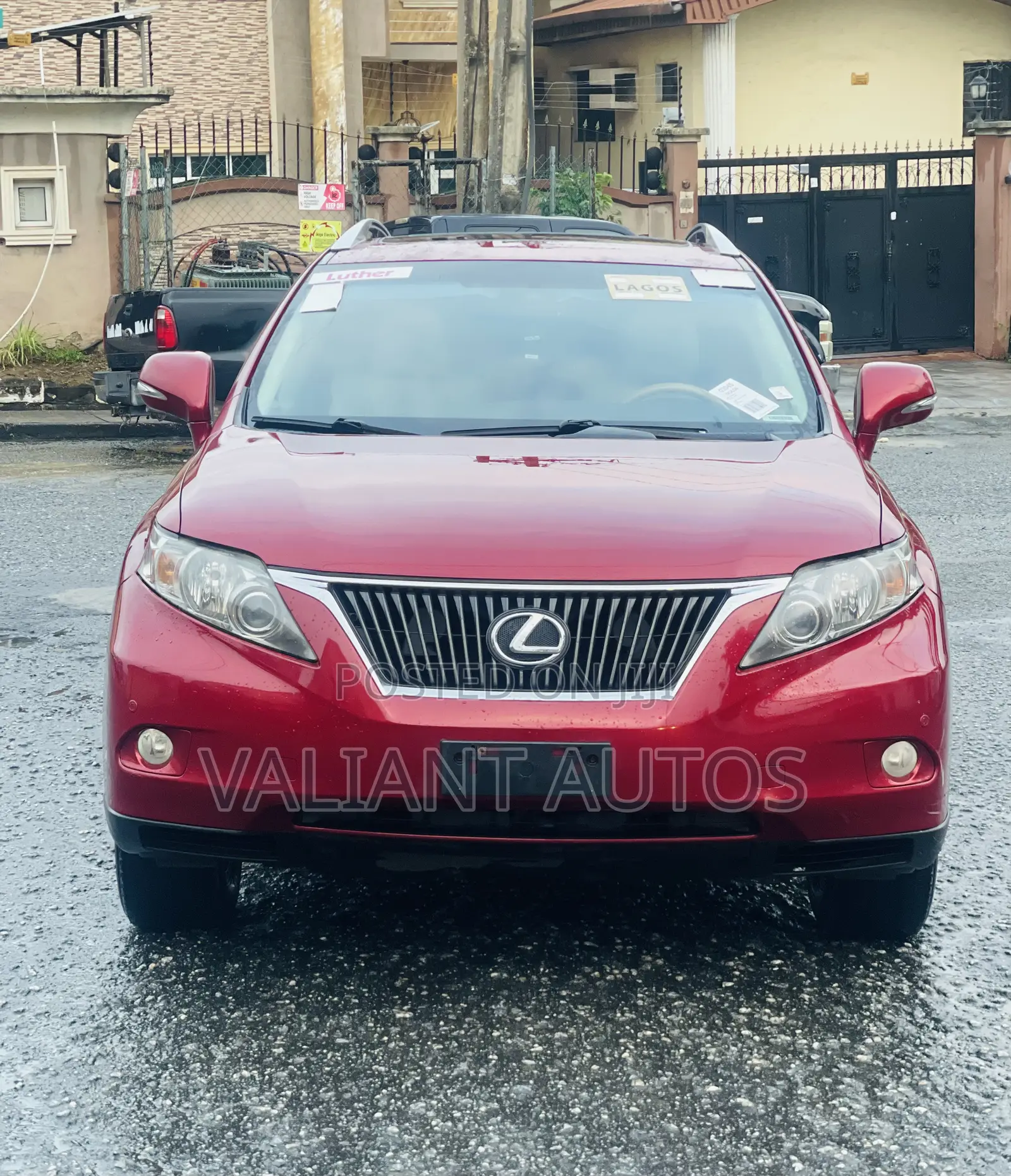 Lexus RX 2012 Red
