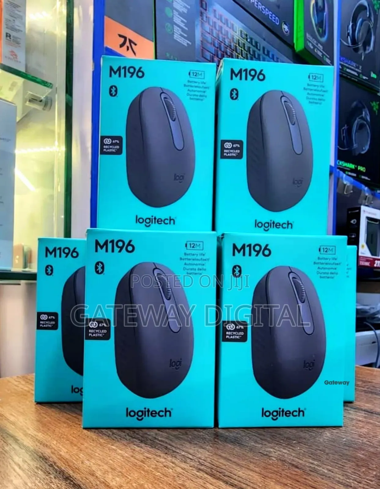Logitech M196 Bluetooth Wireless Compact And Portable Mouse