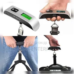 Electronic Digital Luggage Scale - Hanging Handheld Scale