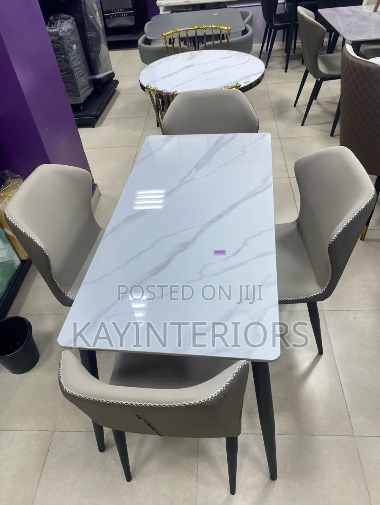 Quality Marble Top Dining Sets Available as Seen