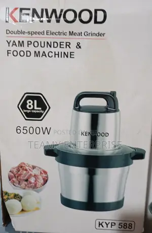 8l Kenwood Yam Pounder - Food Processor Machine - 6500watts