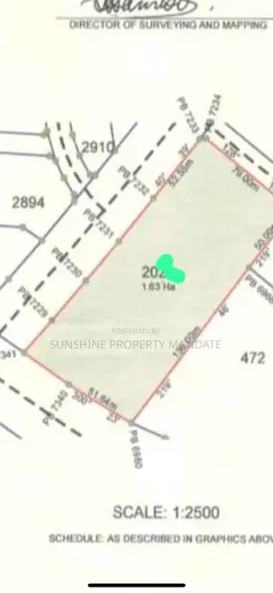 1.63 Hectares of Land for Sale at Maitama