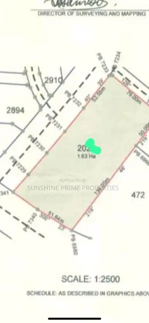 1.63 Hectares of Land for Sale at Maitama