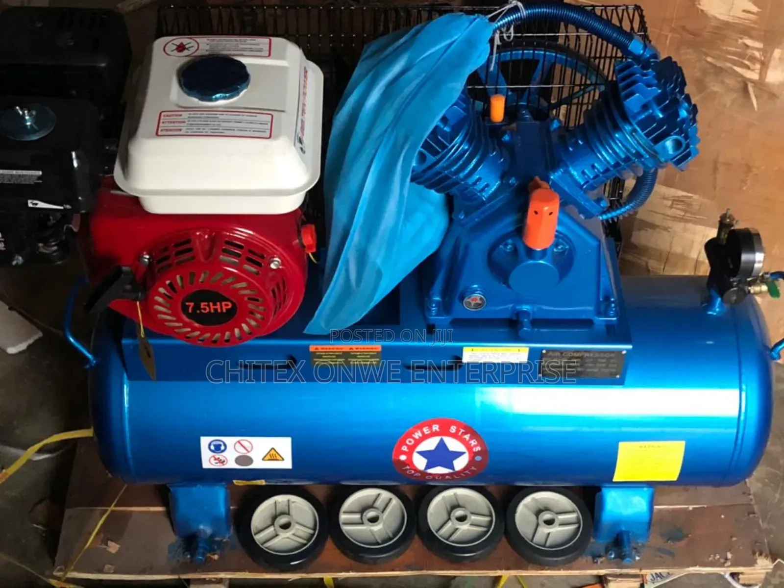 Fuel Air Compressor 100l / Foreign Starting Air Compressor