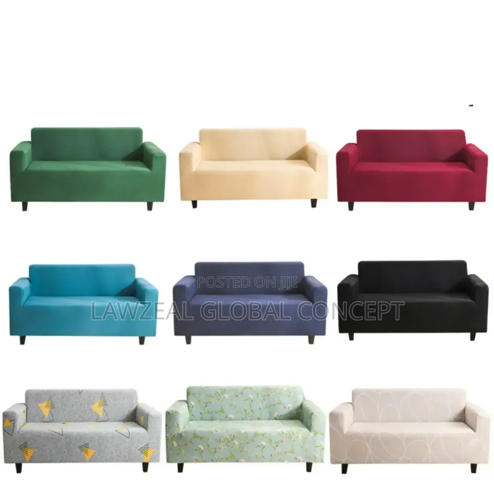 Plain Sofa/Couch Cover