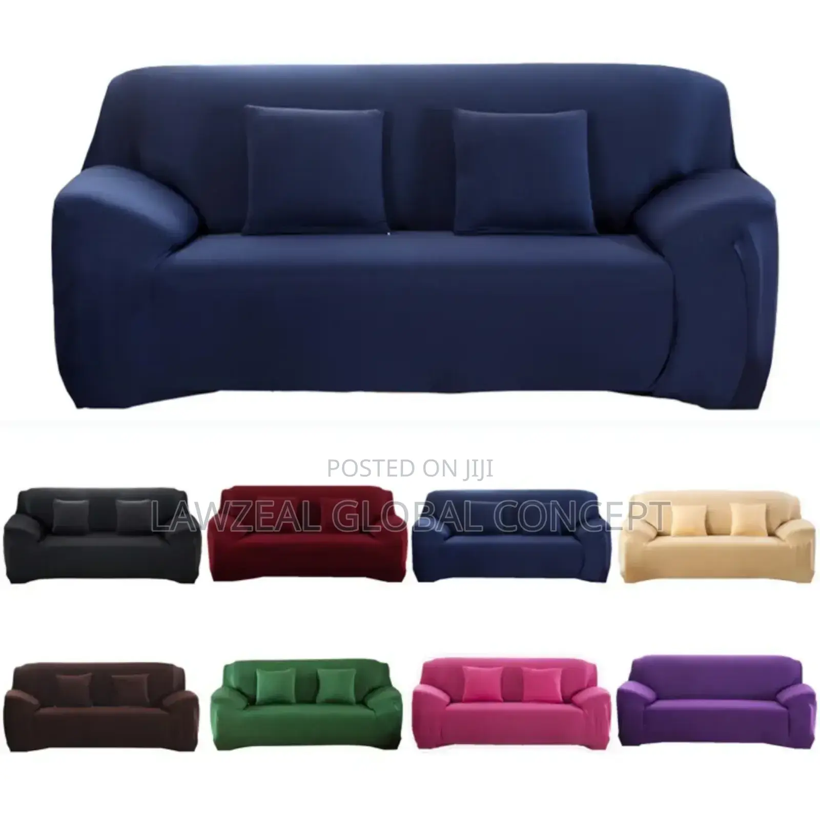 Plain Sofa/Couch Cover