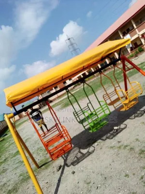 Six Seater Swing Children Playground Equipment
