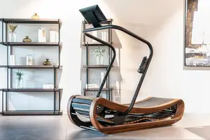 Curved Manual Treadmill Commercial