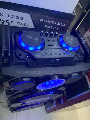 N-Tek Impact Two 12" Dj Party Speaker System (Model Nx 1223