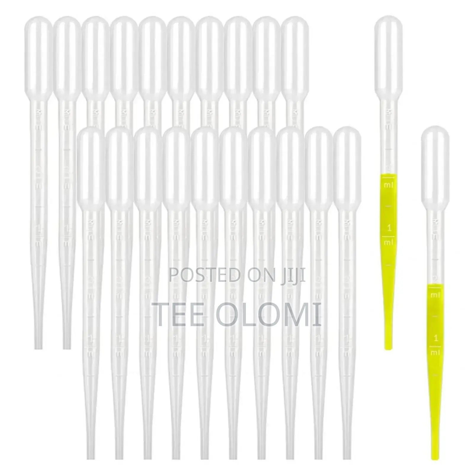 3ml Disposable Plastic Pipette, 100 Pieces