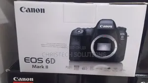 Canon Eos 6d Mark Ii Dslr Camera With 24-105mm F/3.5-5.6 Stm
