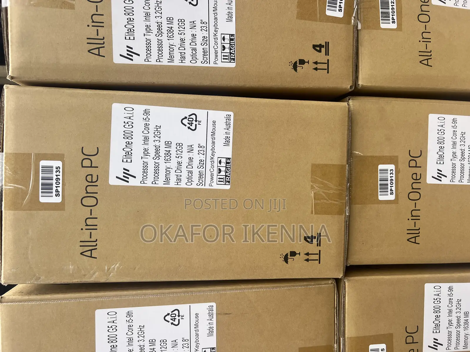 New Desktop Computer HP EliteOne 800 16GB Intel Core I5 SSD 512GB