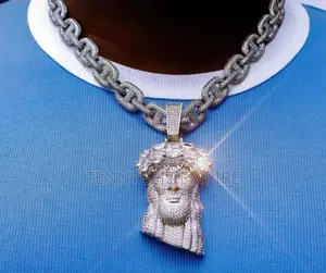 The Iconic Jesus Piece Iced-Out Pendant Luxury Drip