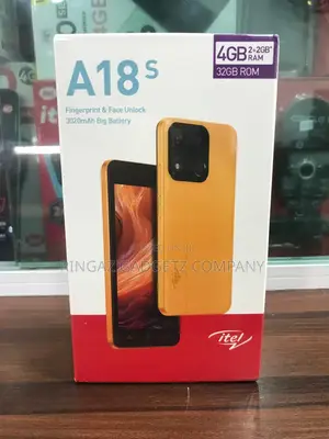 New Itel A18s 32 GB Black