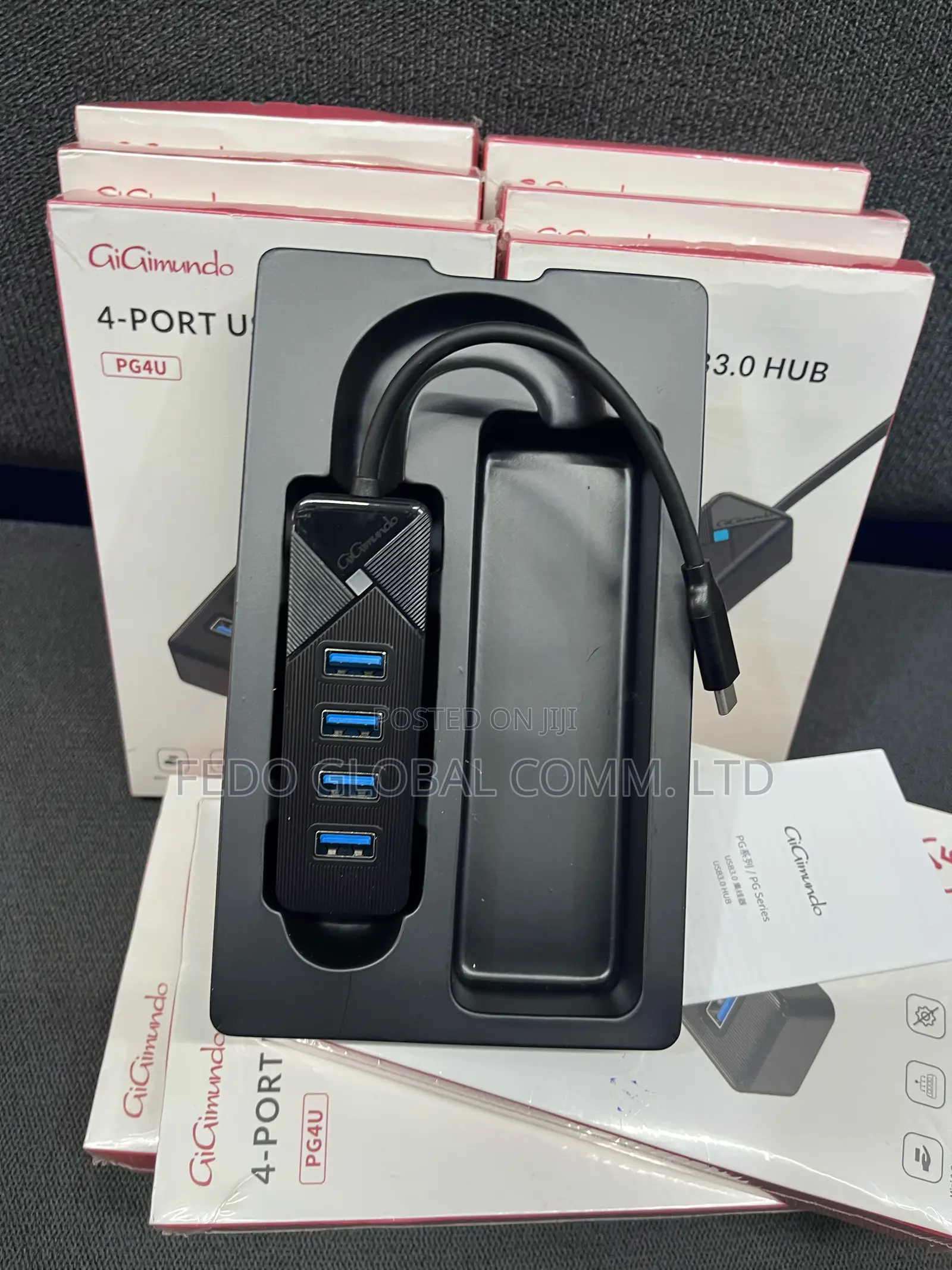 Gigimundo Pg4u 4-Port Usb 3.0 Hub