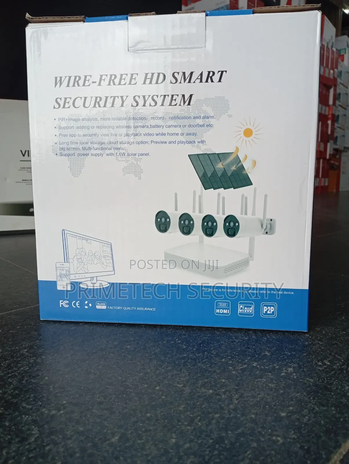 Security Smart Wire-Free Hd Security System