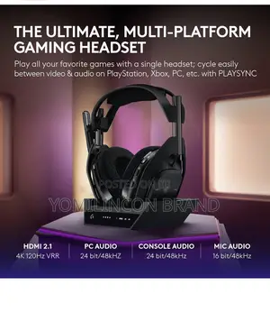 Logitech G Astro A50 X Omni-Platform Wireless