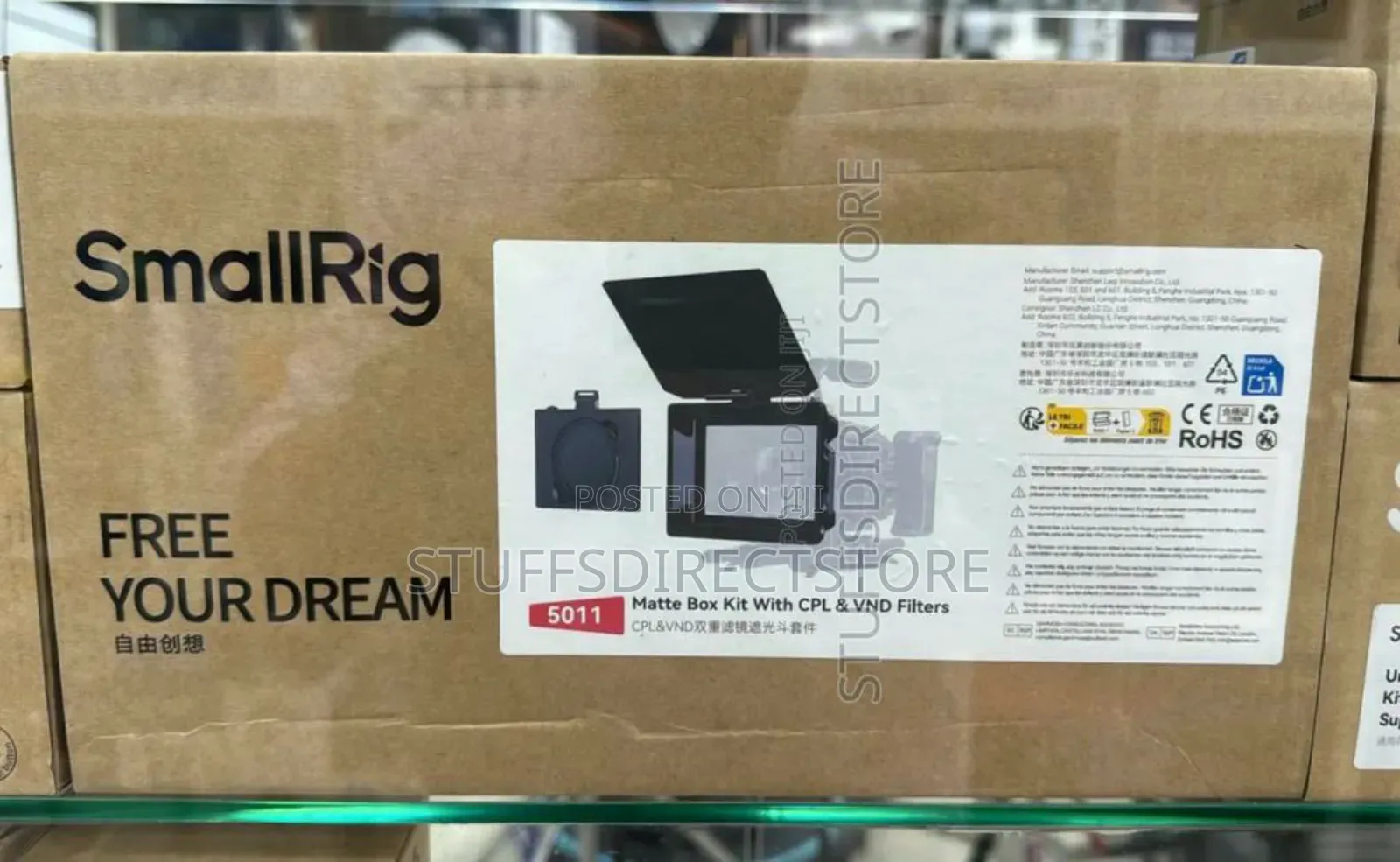 Smallrig 95mm MatteBox Kit With CPL/VND Filter Set Matte Box 5011