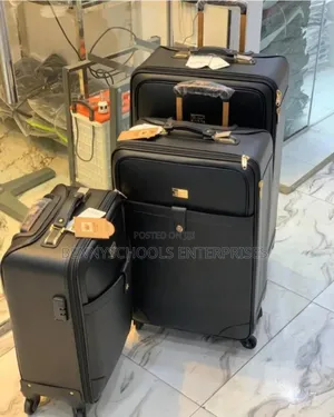 Set of 4 Good Quality Leather PVC Leather Boxes