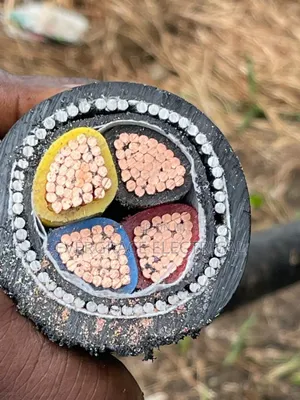 185mm 4-Core Armoured Cable High Voltage.