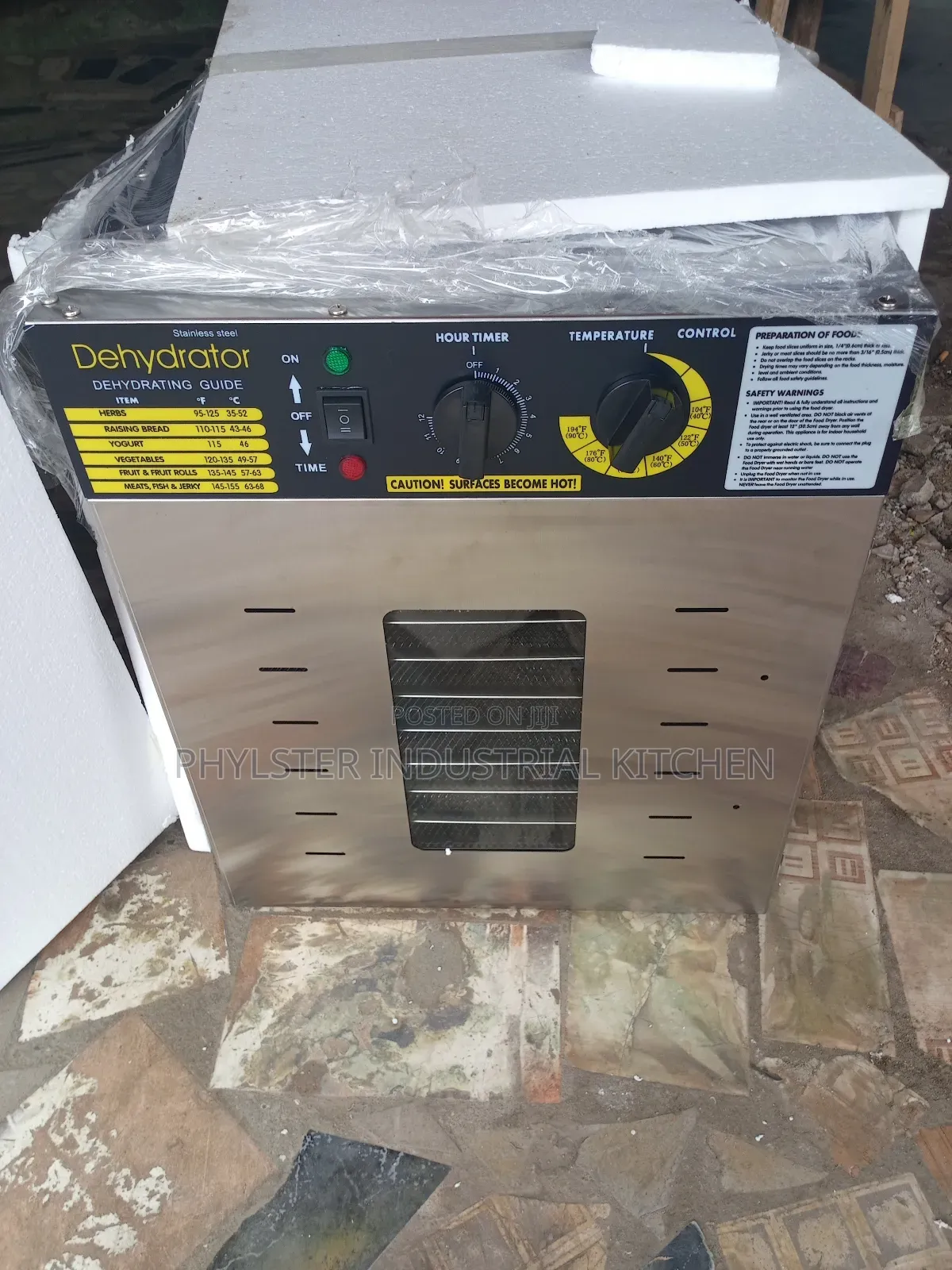 16 Tray's Food Dehydrator Machine