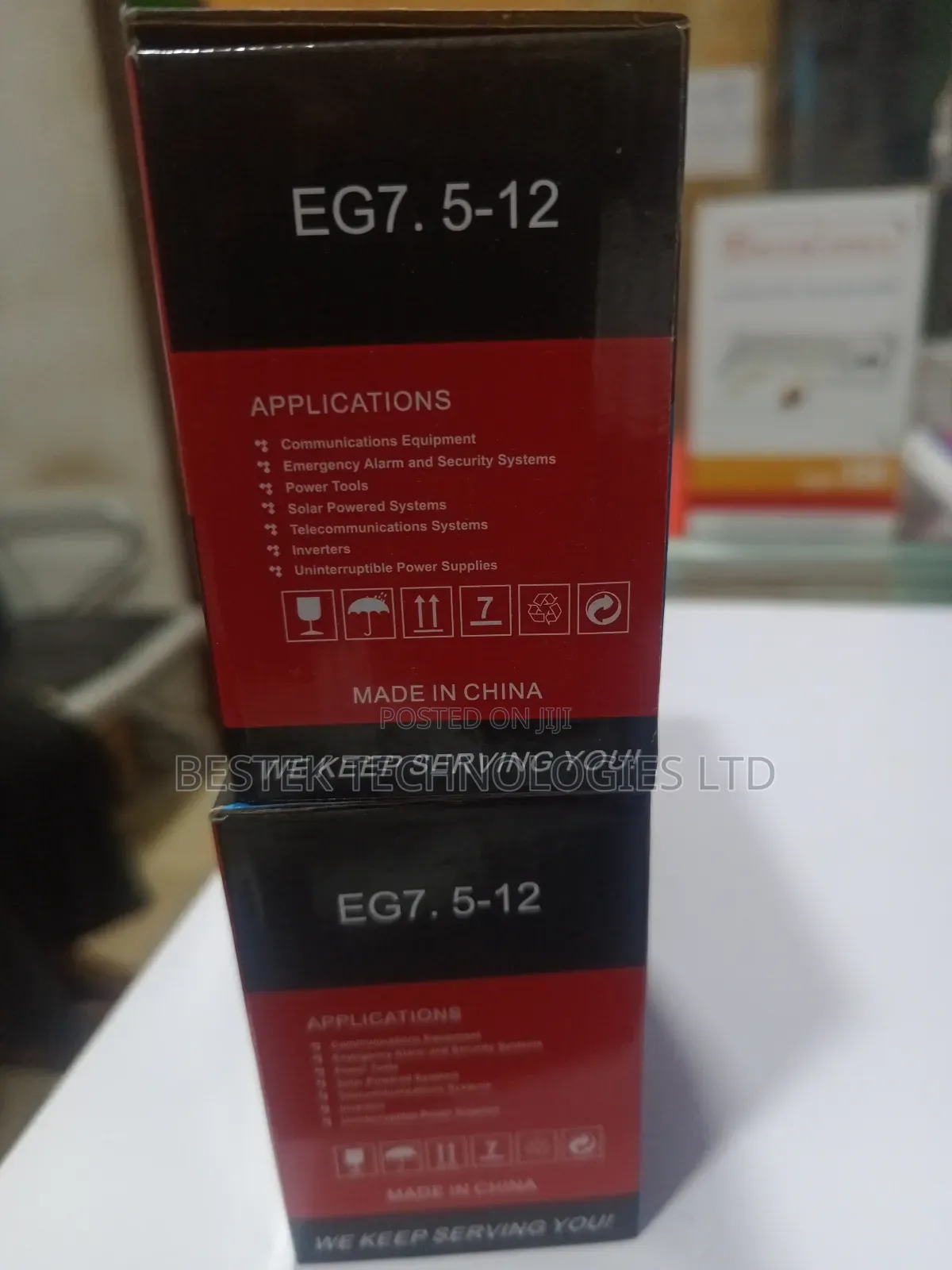 Ever Good 7.5*12 Ups Battery