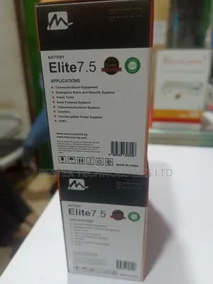 Mercury Elite 7.5*12 Ups Battery