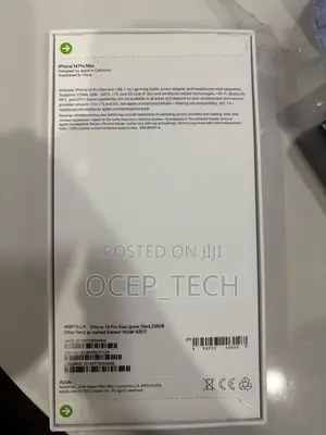 New Apple iPhone 14 Pro Max 256 GB Purple