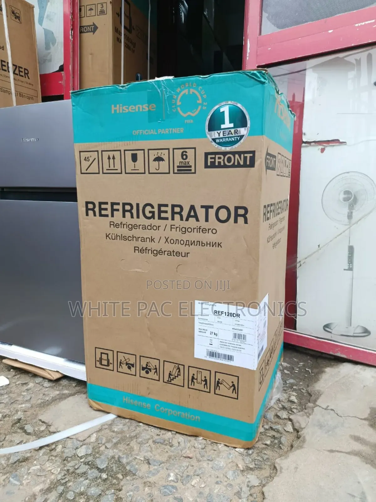 Hisense 110 Litre Fridge Two Door Energy Saving>Fast Cooling