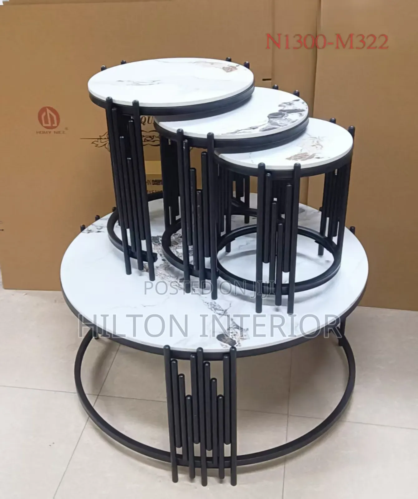 Ceramics Top 3in1 Centre Table