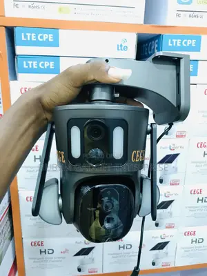 High Quality 4g Solar PTZ Camera Dual Lens