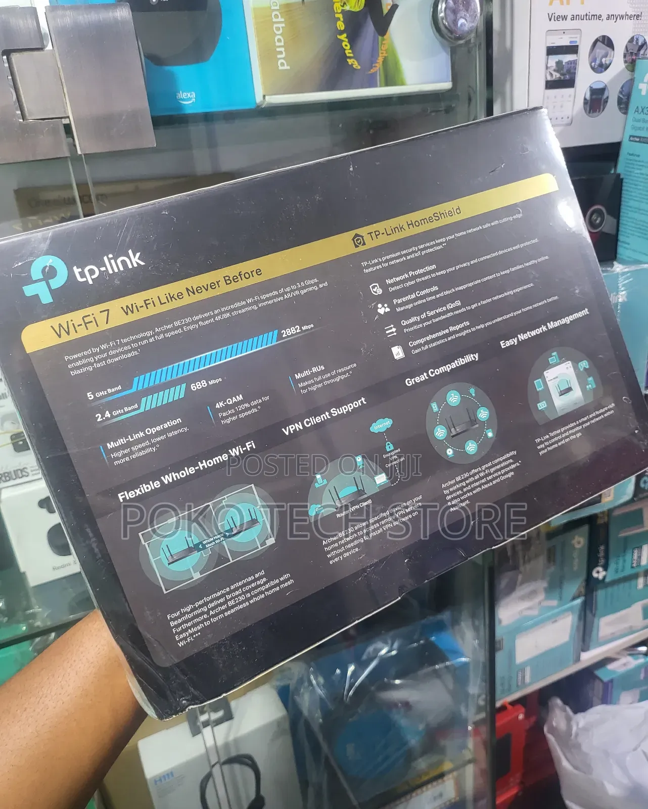 Tp-link Be3600 Dual-band Wi-fi 7 Router