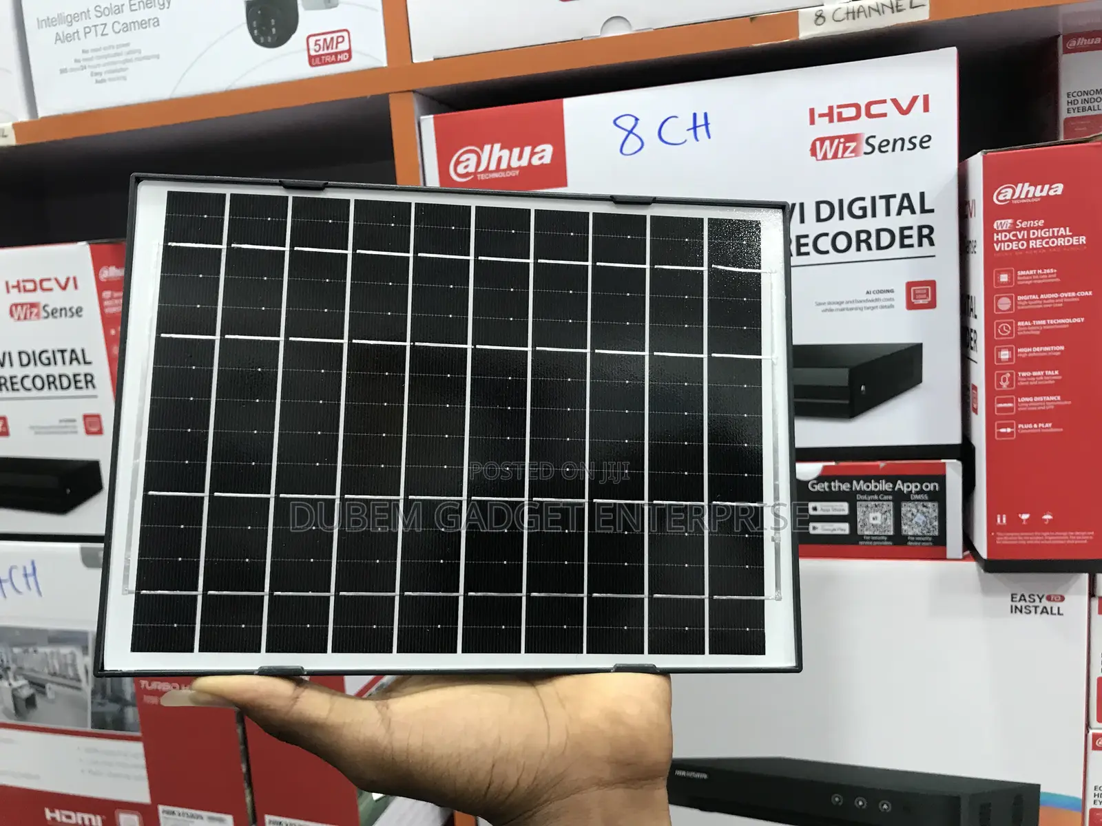 8w Solar PTZ Panel