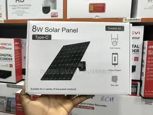8w Solar PTZ Panel