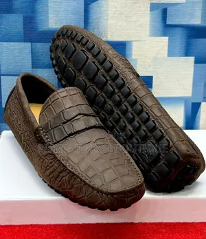Original Italian Leather Loafers Shoes.