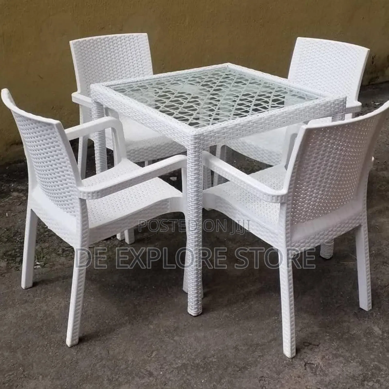 White Outdoor Set
