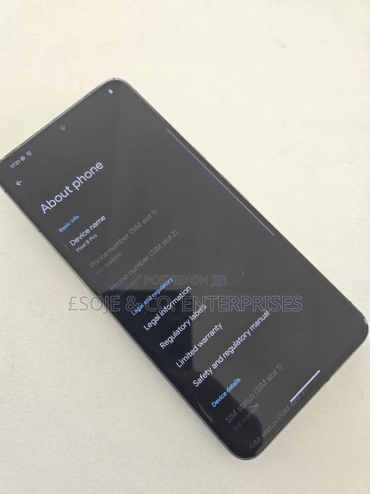 Google Pixel 8 Pro 128 GB Black