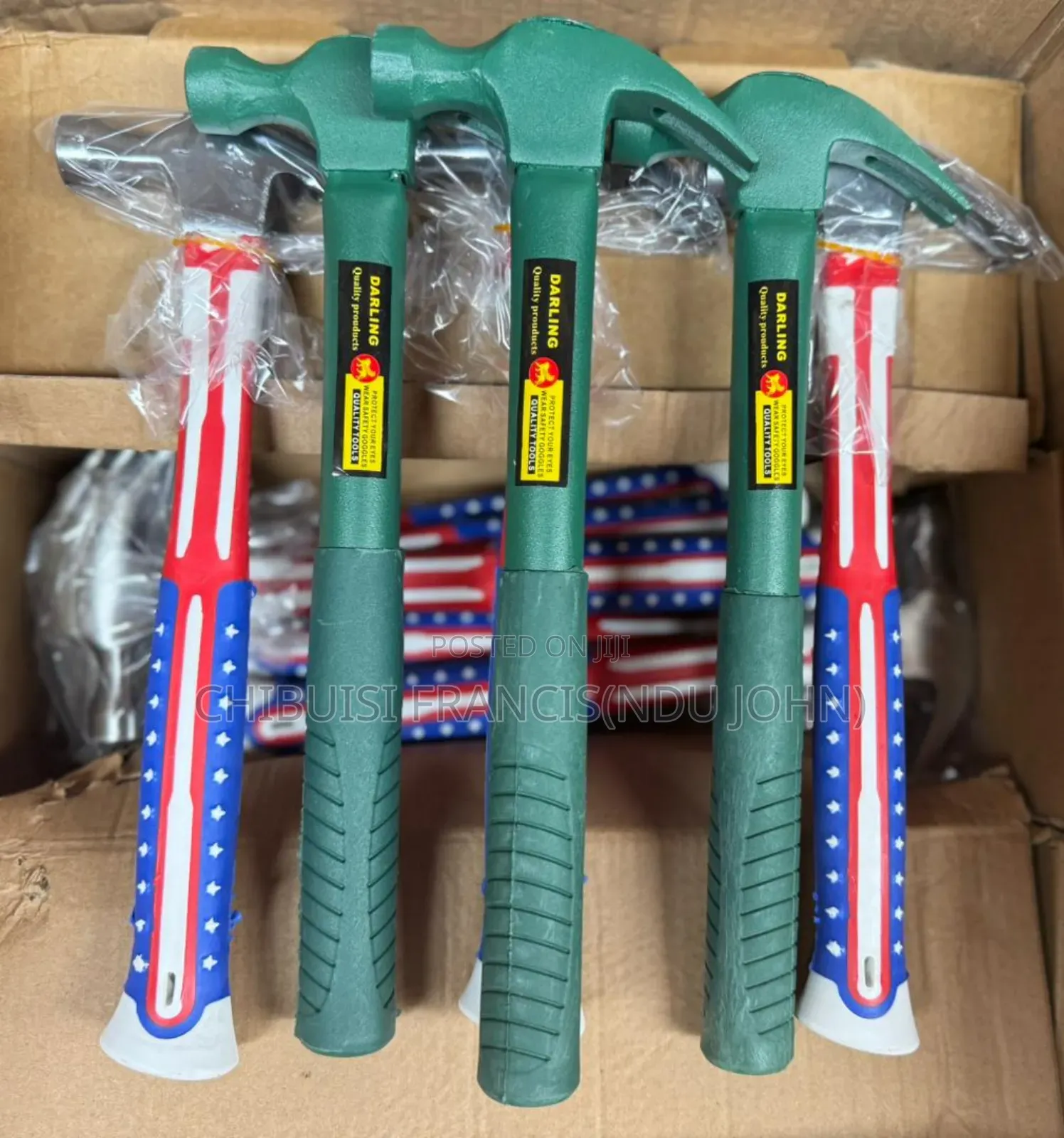 Hammer With Plastic Handles