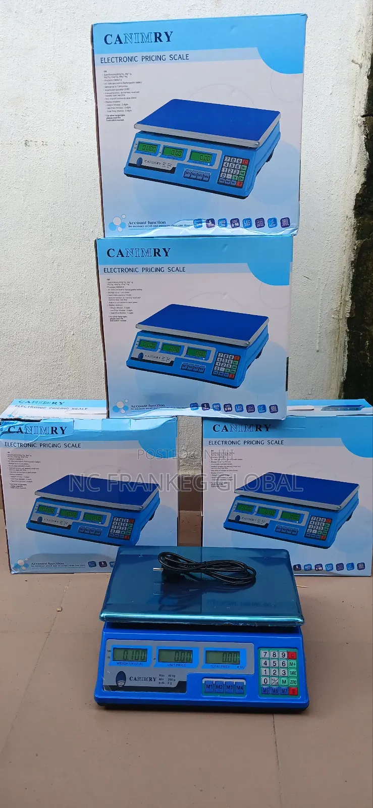 40kg Digital Canimry Electronic Pricing Scale