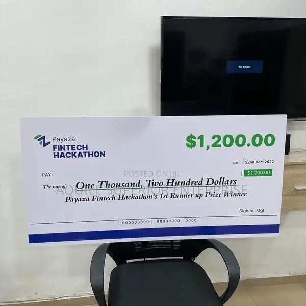 Donation Dummy Cheque Printing