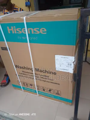 Hisense Wsqb753 Washing Machine – 7kg, Top Load