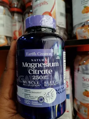 Earth Creation Magnesium Citrate 250mg