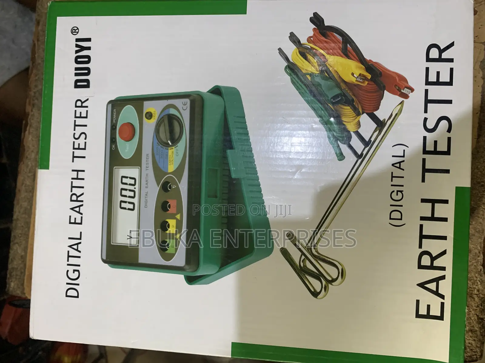 Digital Earth Tester